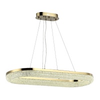 Подвесная светодиодная люстра Gerhort G21126/1B BRS CL  фото, kupilegko.ru