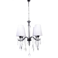 Подвесная люстра Lumina Deco Alessia LDP 1726-4 CHR  фото, kupilegko.ru