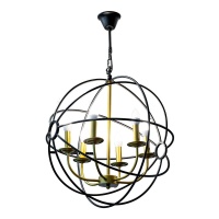 Подвесная люстра Garda Decor Сфера 91GH-2020-6  фото, kupilegko.ru