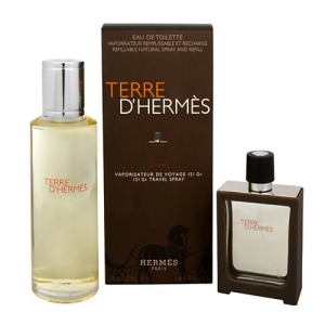 Мужская туалетная вода, парфюм HERMÈS HERMES Terre D': , Перезаполняемый флакон + Сменный блок 141200733 LT  фото, kupilegko.ru