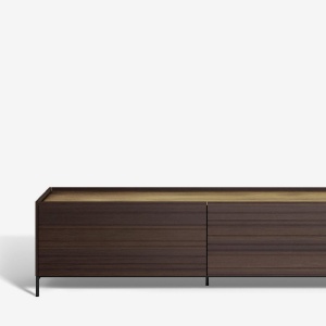 Combi Dark Oak / Striped Brass Комод De Padova  фото, kupilegko.ru