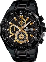 Японские наручные мужские часы Casio EFR-539BK-1A. Коллекция Edifice  фото, kupilegko.ru