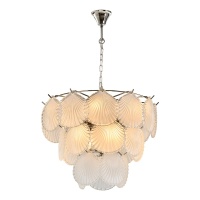 Подвесная люстра iLamp Soho P2546-8 NIC  фото, kupilegko.ru