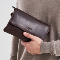 Кожаная барсетка мужская Dr.Koffer B402491-245-09 28589 DK  фото, kupilegko.ru