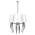 Подвесная люстра Loft IT Brunilde 10207/6 Chrome  фото, kupilegko.ru