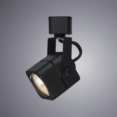 Трековый светильник Arte Lamp Lente A1314PL-1BK  фото, kupilegko.ru