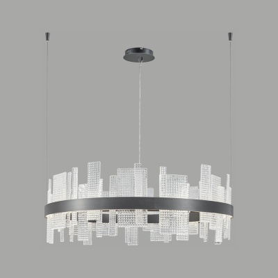 Подвесная светодиодная люстра Wertmark WE460.02.023  фото, kupilegko.ru