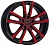 Литые колесные диски MAK MILANO Black and Red 6.5x16 5x112 ET45 D76 Чёрный с красной лицевой частью (F6560MIBR45VK2)  фото, kupilegko.ru
