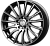 Литые колесные диски SKAD (СКАД) Валенсия 7x18 5x114.3 ET45 D67.1 Чёрный глянцевый с полированной лицевой частью (2940705)  фото, kupilegko.ru