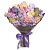 Букет Разноцветное счастье  фото, kupilegko.ru