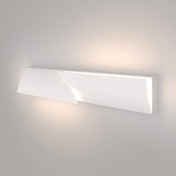 Настенный светодиодный светильник Elektrostandard Snip 40107/LED белый 4690389176197  фото, kupilegko.ru