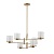 Подвесная люстра Indigo Bilancia 13023/6R Brass V000352  фото, kupilegko.ru