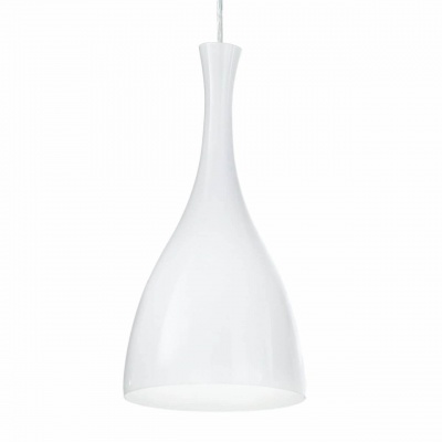 Подвесной светильник Ideal Lux Olimpia SP1 Bianco 013244  фото, kupilegko.ru