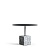 Knockout Square White/Black Стол приставной Friends & Founders  фото, kupilegko.ru