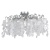 Потолочная люстра Crystal Lux Tenerife PL8 Silver  фото, kupilegko.ru