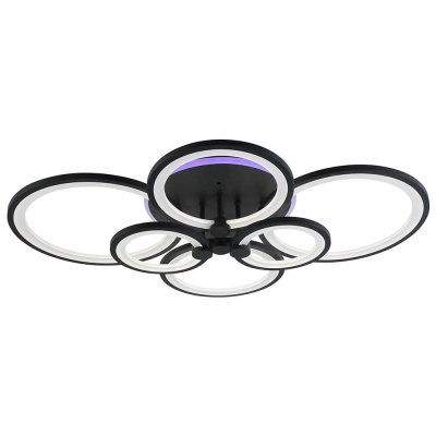 Потолочная светодиодная люстра Profit Light 8077/6 GRP  фото, kupilegko.ru