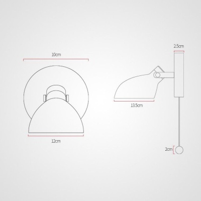 Бра, светильник настенный накладной Imperium Loft 204452-26  фото, kupilegko.ru