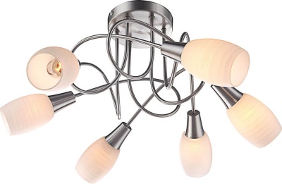 Потолочная люстра Globo Gillian 54983-6D  фото, kupilegko.ru