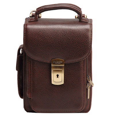 Кожаная барсетка мужская Dr.Koffer M268081-02-09 7944 DK  фото, kupilegko.ru