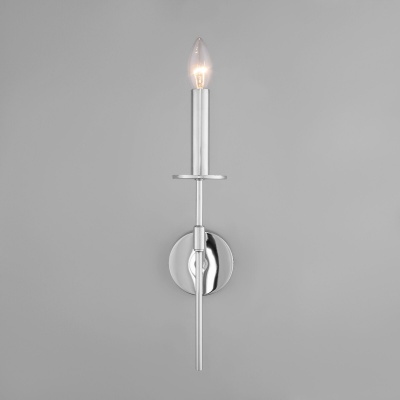 Бра, светильник настенный накладной Eurosvet 60142/1 хром  фото, kupilegko.ru