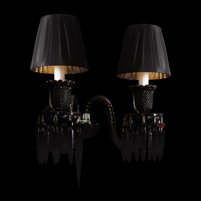Бра, светильник настенный накладной Loft IT 10210/2W Black  фото, kupilegko.ru