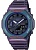 Японские наручные мужские часы Casio GA-2100AH-6A. Коллекция G-Shock  фото, kupilegko.ru