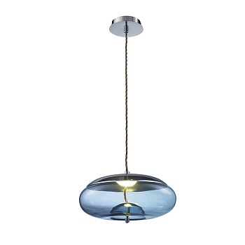 Подвесной светодиодный светильник Lumien Hall Avila LH4110/1PD-CR-BL  фото, kupilegko.ru