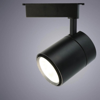 Трековый светодиодный светильник Arte Lamp Attento A5750PL-1BK  фото, kupilegko.ru