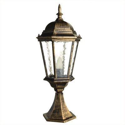 Уличный наземный светильник Arte Lamp GENOVA A1204FN-1BN  фото, kupilegko.ru