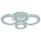 Потолочная светодиодная люстра Profit Light 8061/2+2 WHT  фото, kupilegko.ru