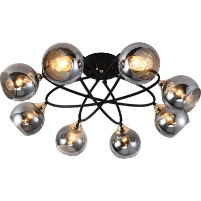 Потолочная люстра Reluce 01337-0.3-08 BK+FGD  фото, kupilegko.ru