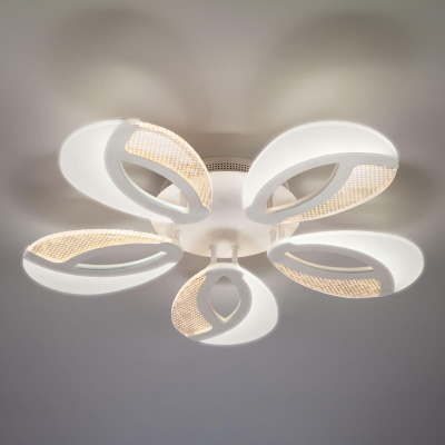 Потолочный светильник Eurosvet 90140/5 белый  фото, kupilegko.ru