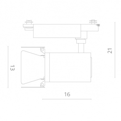 Трековые светильники Arte Lamp Track Lights A6730PL-1WH  фото, kupilegko.ru