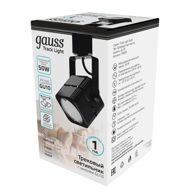 Трековый светильник Gauss Track Light Bulb TR009  фото, kupilegko.ru