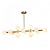 Подвесная люстра iLamp Golden 712P/12 GL-WH  фото, kupilegko.ru