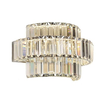 Настенный светодиодный светильник Newport 8443/A chrome М0063995  фото, kupilegko.ru