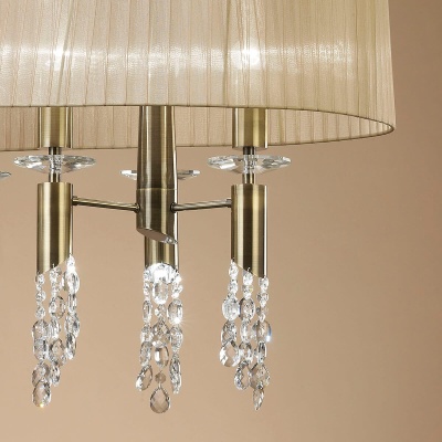 Подвесной светильник Mantra Tiffany Bronze 3873  фото, kupilegko.ru