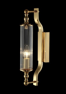 Бра, светильник настенный накладной Crystal Lux Tomas AP1 Gold  фото, kupilegko.ru
