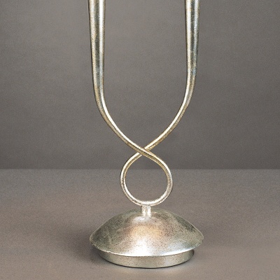 Настольная лампа Mantra Paola Painted Silver 3536  фото, kupilegko.ru
