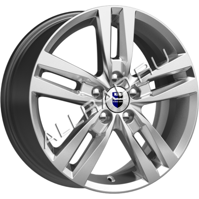 Литые колесные диски КиК (K&K) Rassvet (КС868) 6.5x16 5x112 ET38 D66.6 Серебристый (74686SK)  фото, kupilegko.ru