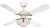 Потолочный вентилятор Dreamfan Princess White 105  фото, kupilegko.ru
