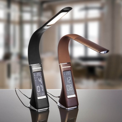 Настольная лампа Elektrostandard Elara коричневый a037504  фото, kupilegko.ru