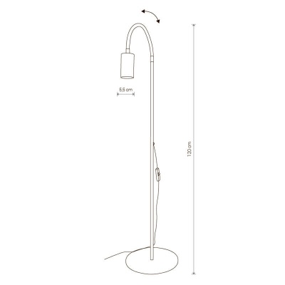 Торшер Nowodvorski Eye 8935  фото, kupilegko.ru