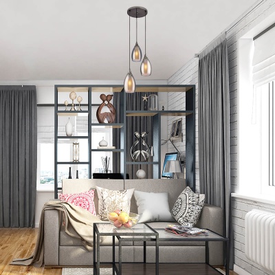 Подвесной светильник Eurosvet 50085/3 черный жемчуг  фото, kupilegko.ru