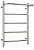 Полотенцесушитель электрический Стилье Формат 30 П 600х400 (Полка + 4) П16 (63.6) 00530-6040 AV  фото, kupilegko.ru
