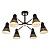 Потолочная люстра MyFar Chilly MR1531-6C  фото, kupilegko.ru