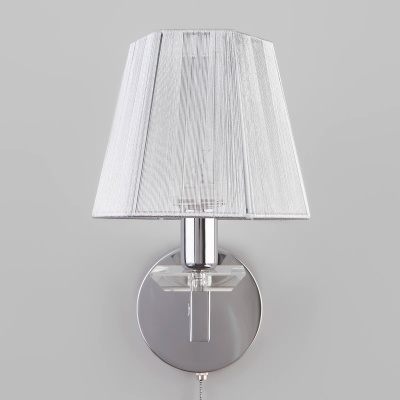 Бра, светильник настенный накладной Eurosvet 60125/1 хром  фото, kupilegko.ru