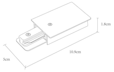 Ввод питания Arte Lamp Track Accessories A160106  фото, kupilegko.ru