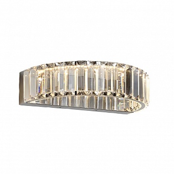 Настенный светодиодный светильник Newport 8442/A chrome М0063997  фото, kupilegko.ru