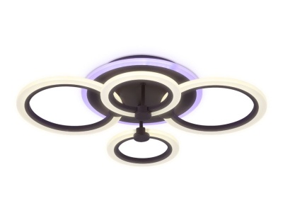 Потолочная светодиодная люстра Ambrella light FA526  фото, kupilegko.ru